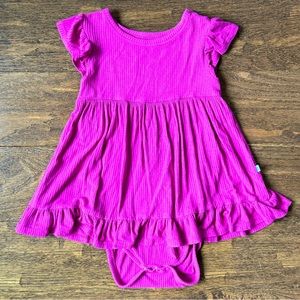 Bamboo Posh Peanut 2T Bodysuit Twirl